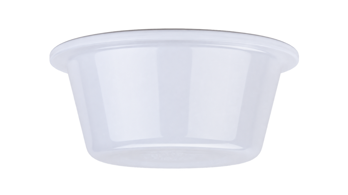 Carlisle S29002 6 oz White Melamine Smooth Bowl Ramekin