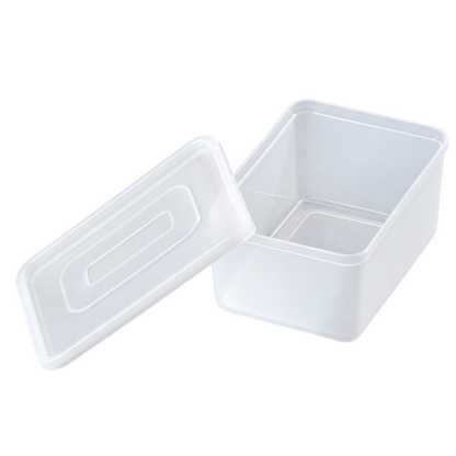 Carlisle SS10702 1.25 Pint White Condiment Dispenser Insert with Lid