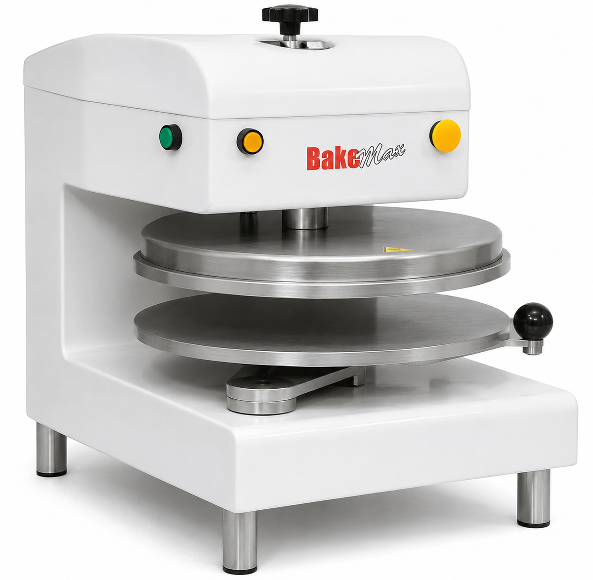 BakeMax BMTXE-2-18 Swing Away Autoelectric Dual Heat Tortilla Press