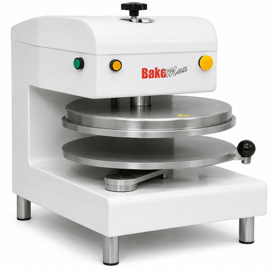 BakeMax BMTXE-2-18 Swing Away Autoelectric Dual Heat Tortilla Press