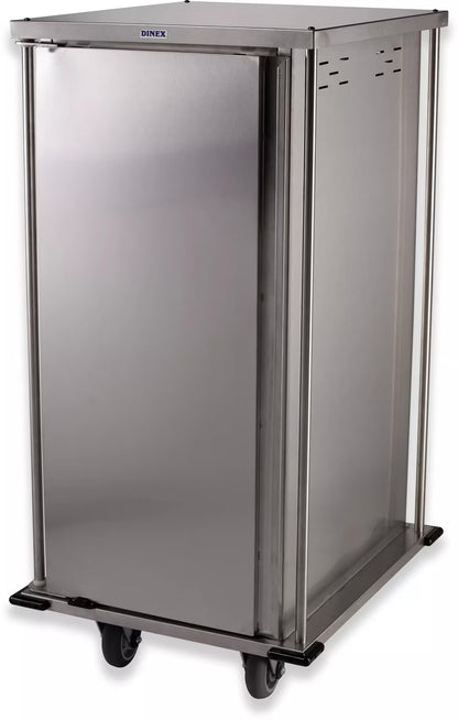 Carlisle DXPTQC20DX2768 2 Trays Per Slide 20 Trays Single Door Totally Quiet Compact Cart - 3SD TR Aethon Base