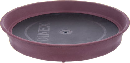 Dinex DX1411061 9 3/4" Cranberry Plastic DuraTherm Induction Base (12/cs)