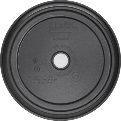 Dinex DX821003 9 3/4" (12/cs) Onyx Plastic Smart.Therm Induction Base