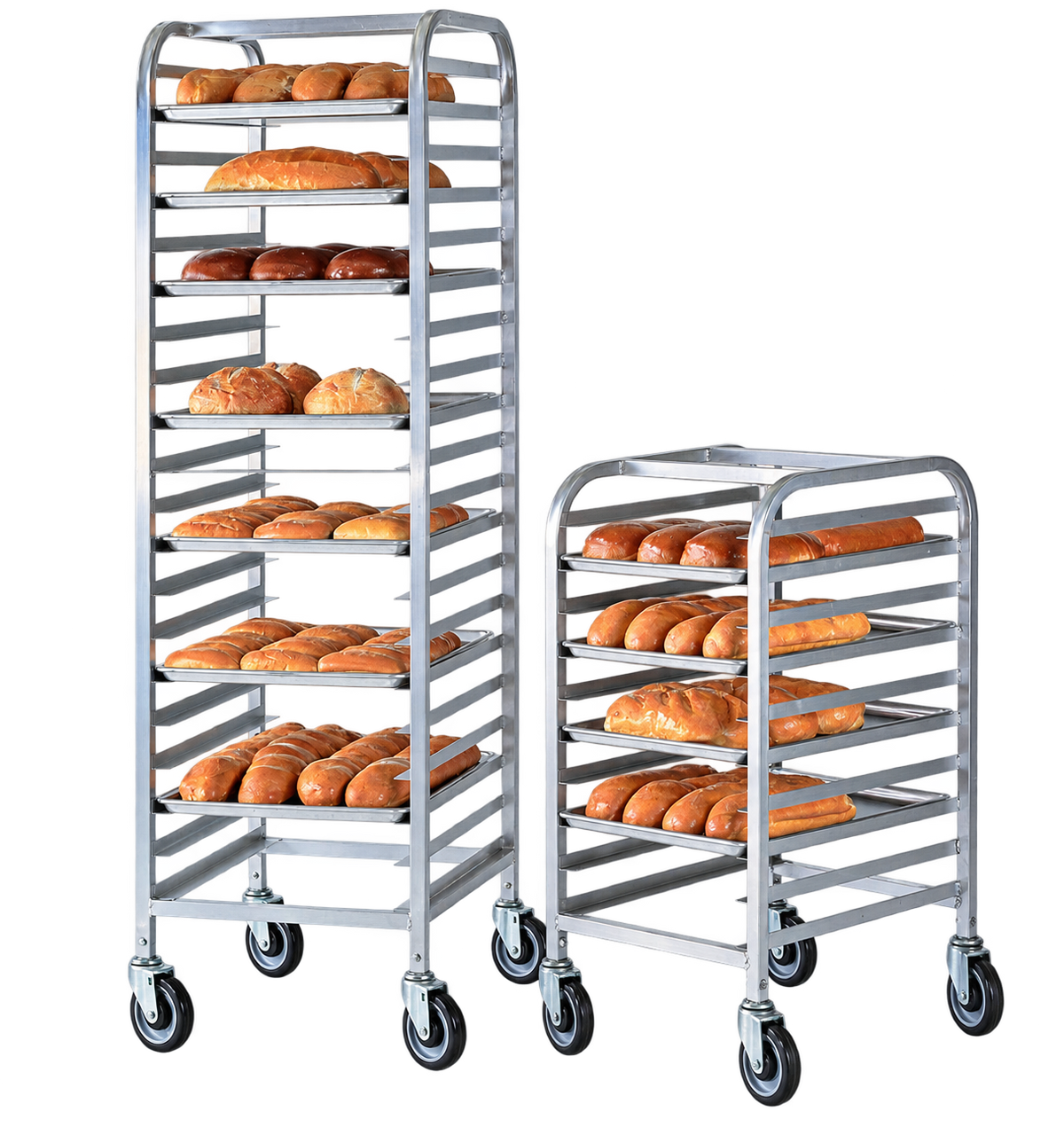 Dinex DXP509 Aluminum Front Load Knock-Down Angle Rack