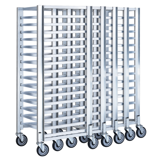 Dinex DXP618N Silver Aluminum Nesting Rack