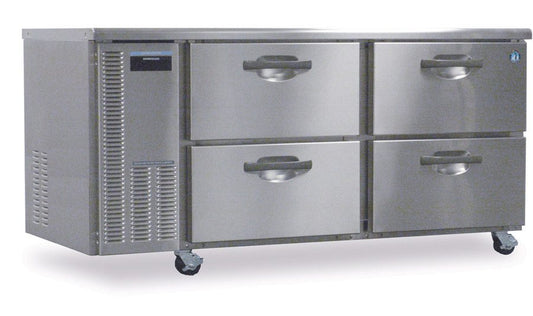 Hoshizaki HWF68A-D Two Section Stainless Drawers Worktop Freezer