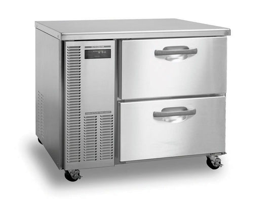 Hoshizaki HWR40A-D One Section Stainless Drawers Worktop Refrigerator