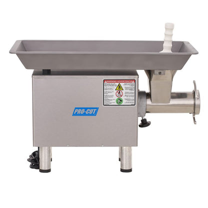 Pro-Cut KG-22-W-SS #22 Stainless Steel Meat Grinder
