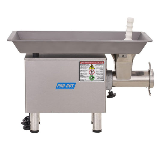 Pro-Cut KG-22-W-SS #22 Stainless Steel Meat Grinder
