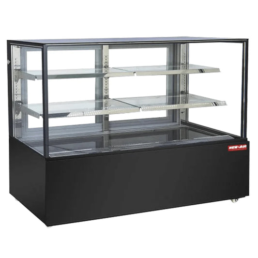 New Air NDC-59-SG 24.2 cu ft / 686L 59" Square Refrigerated Display Case