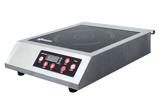 Omcan 44415 1.8kW Stainless Steel Countertop Commercial Induction Cooker