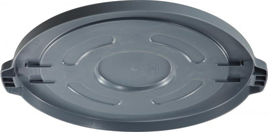 Omcan 47518 Gray Polypropylene Lid for Heavy-duty Trash Can for Item 47625