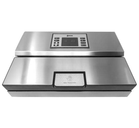 Omcan 47577 All Stainless Steel Heavy Duty Vacuum Packing Machine with 12.2 inch Seal Bar