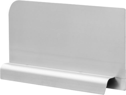 Omcan 47727 Stainless Steel Splash Guard for 18" x 18" Pot Sinks - Left