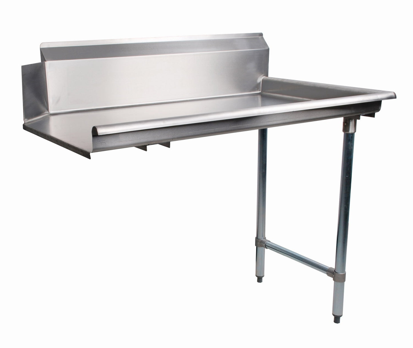 Omcan 47745 72" Stainless Steel Clean Dish Table - Right Side