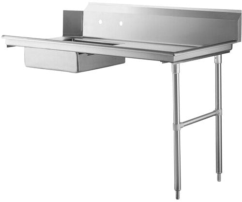 Omcan 47747 72" Right Side Soiled Dish Table with Sink