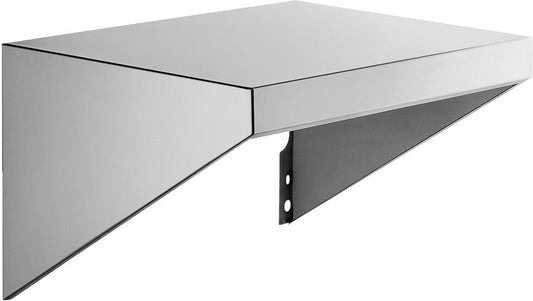 Omcan 47842 Stainless Steel Side Shelf for Outdoor BBQ Grill