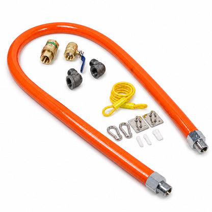 Omcan 47873 72" Commercial Gas Hose Kit