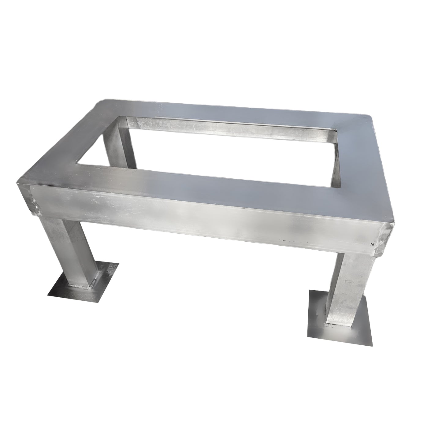 Omcan 48062 48.5" x 25.5" x 12" Aluminum Stands for Generators