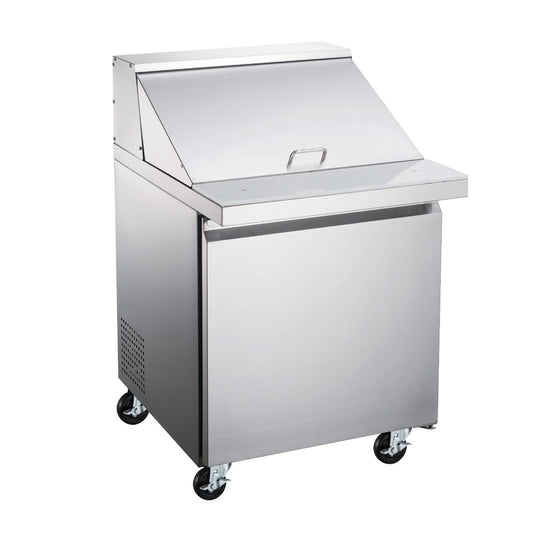 Omcan 50049 28" Single Door Mega Refrigerated Prep Table