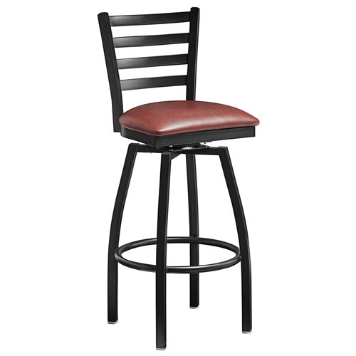 Omcan 69746 Burgundy Vinyl Seat