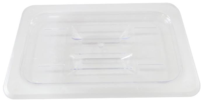 Omcan 80020 Quarter-size Clear Polycarbonate Solid Cover for Food Pan