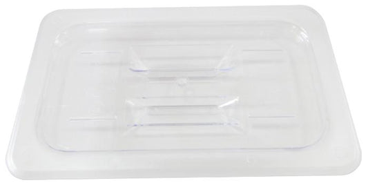 Omcan 80020 Quarter-size Clear Polycarbonate Solid Cover for Food Pan