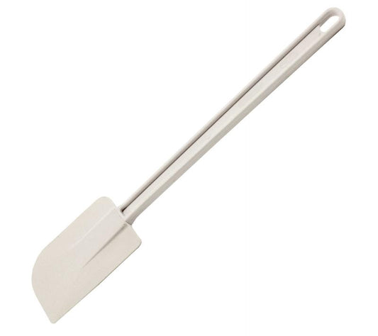 Omcan 80031 14" White Rubber Scraper with Plastic Handle
