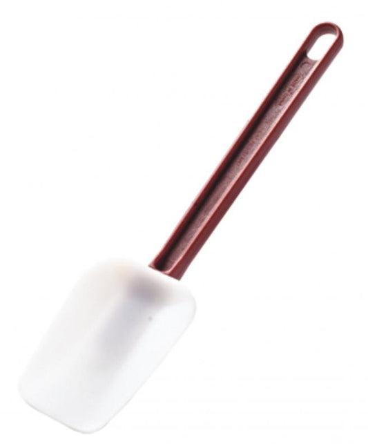 Omcan 80060 14" High Temperature Silicone Scraper with Red Handle