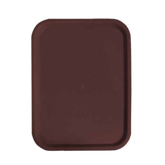 Omcan 80093 12" x 16" Brown Fast Food Tray