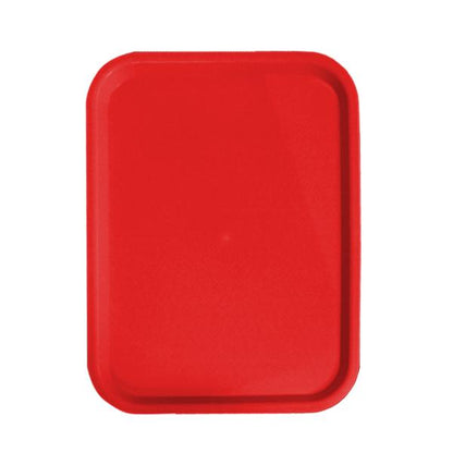 Omcan 80105 14" x 18" Red Fast Food Tray