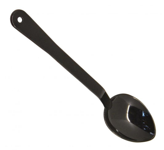 Omcan 80292 13" Black Polycarbonate Serving Spoon