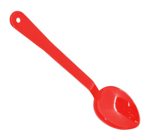 Omcan 80293 13" Red Polycarbonate Serving Spoon