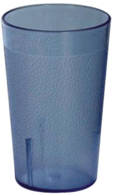 Omcan 80331 8 oz / 237 ml Blue Pebbled Tumbler