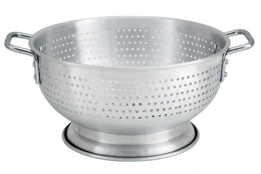 Omcan 80404 Aluminum Colander with Base and Handles