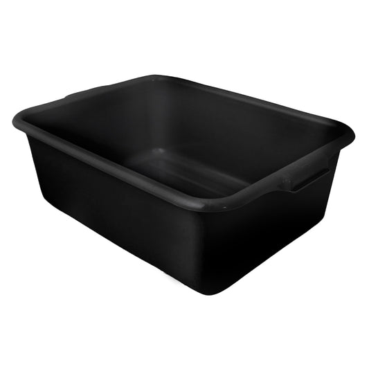 Omcan 80623 21.5" x 15.5" x 7" Black Standard Bus Box