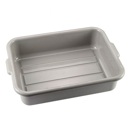 Omcan 80624 21.5" x 15.5" x 5" Gray Standard Bus Box