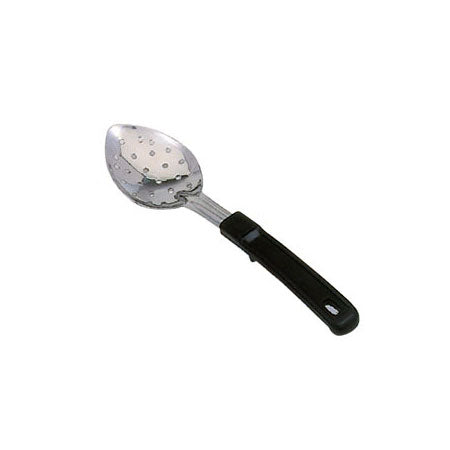 Omcan 80731 13" Stainless Steel Perforated Basting Spoon with Stop-Hook Handle