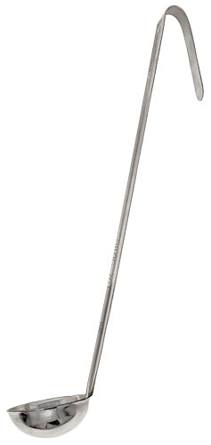 Omcan 80751 0.5 oz One-Piece Stainless Steel Ladle