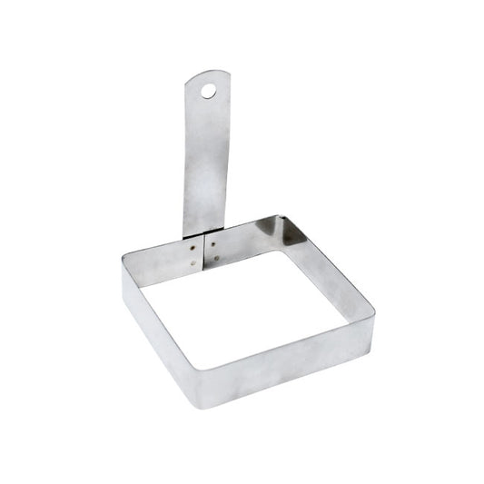 Omcan 80775 4" Square Stainless Steel Egg Ring