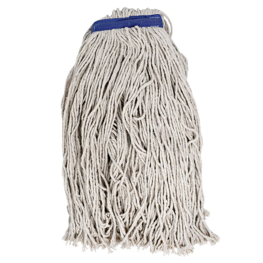 Omcan 80872 24 oz / 600 g White Yarn Mop Head - Cut End