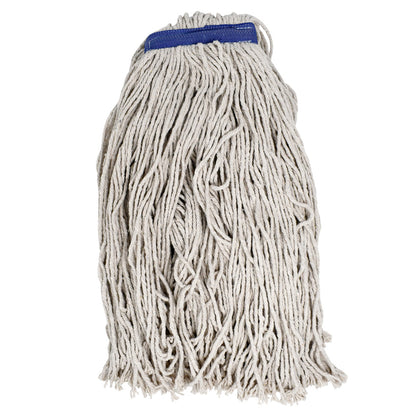 Omcan 80872 24 oz / 600 g White Yarn Mop Head - Cut End