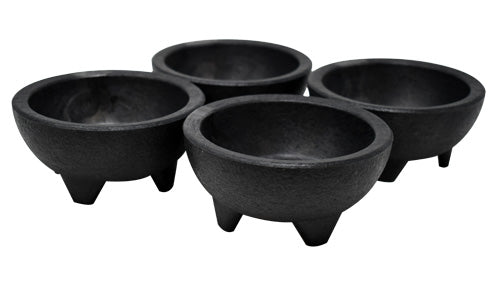 Omcan 80951 10 oz. Molcajete Salsa Bowl