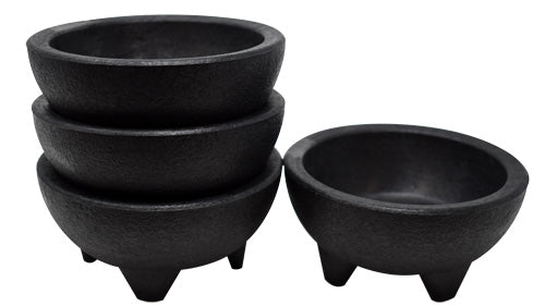 Omcan 80980 4 oz. Molcajete Salsa Bowl