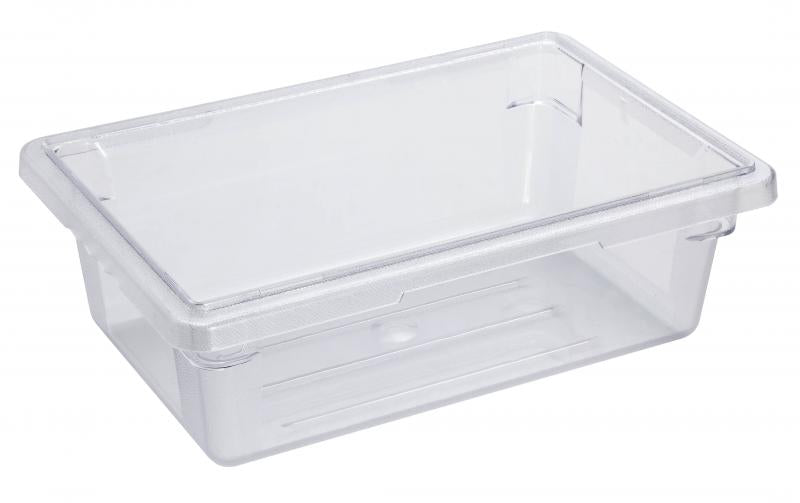Omcan 85116 12" x 18" x 6" Clear Rectangular Polycarbonate Food Storage Container