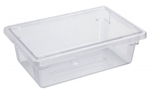 Omcan 85116 12" x 18" x 6" Clear Rectangular Polycarbonate Food Storage Container