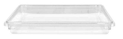 Omcan 85118 18" x 26" x 3.5" Clear Rectangular Polycarbonate Food Storage Container