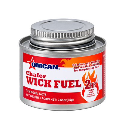 Omcan 44578 2 Hour Wick Chafing Dish Fuel with Safety Twist Cap