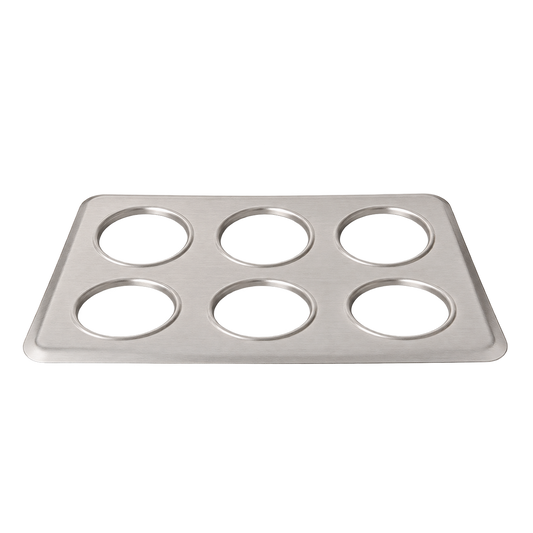 Omcan 46367 Adapter Plates - Fit (6) 2.5 QT Steam Table Insets