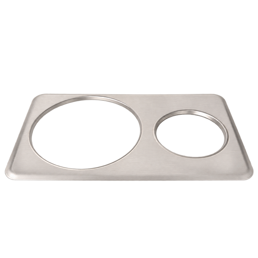 Omcan 46368 Adapter Plates - Fit (1) 4 QT And (1) 11 QT Steam Table Insets